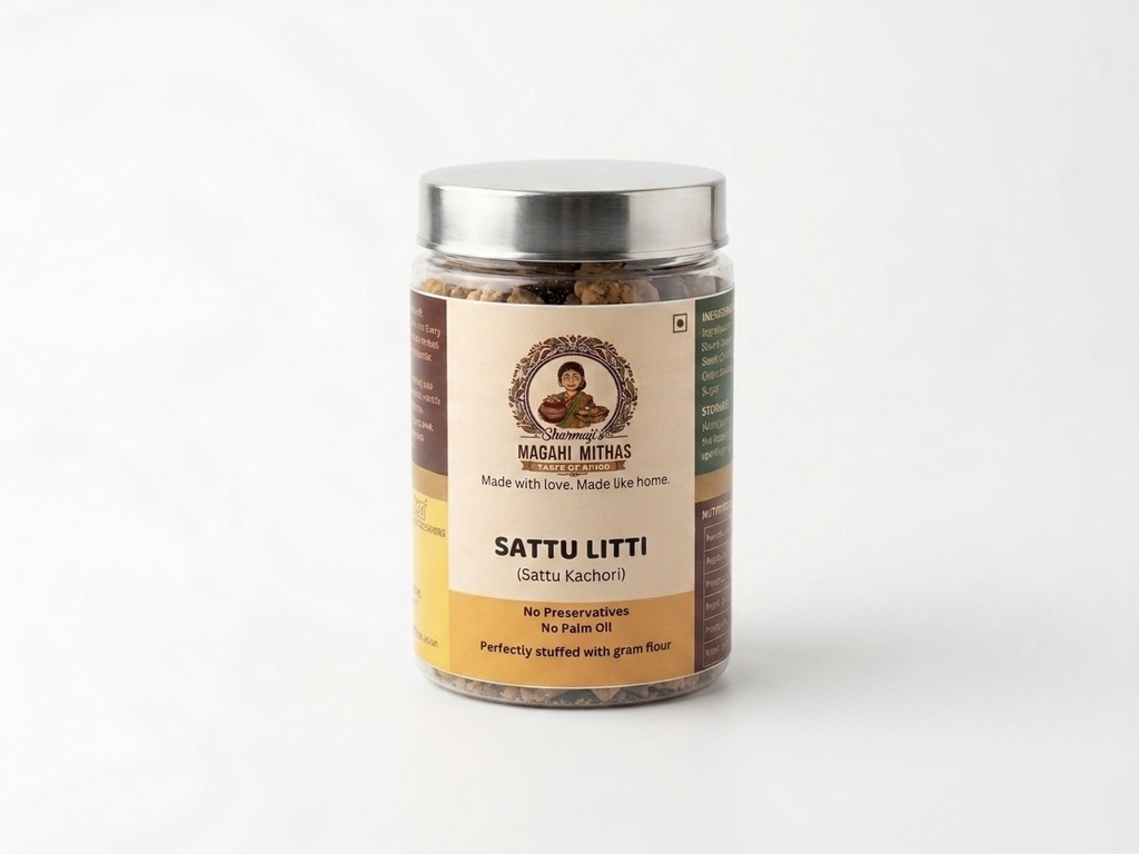[ECOM-SL-002_1] Sattu Litti (200gm)